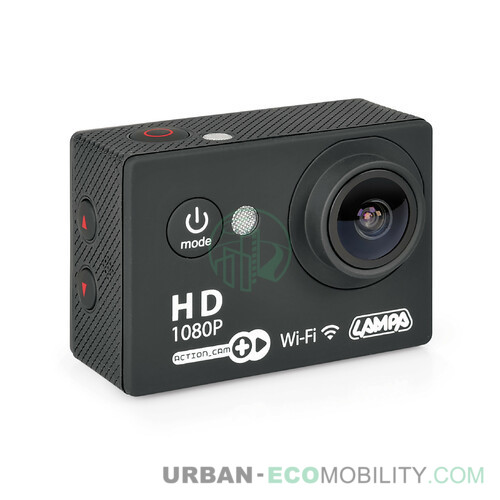 Caméra sport 1080p Wi-Fi, avec accessoires - LAMPA