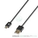 Linea Essentials, Câble USB &gt; Micro USB - 100 cm - Noir - LAMPA