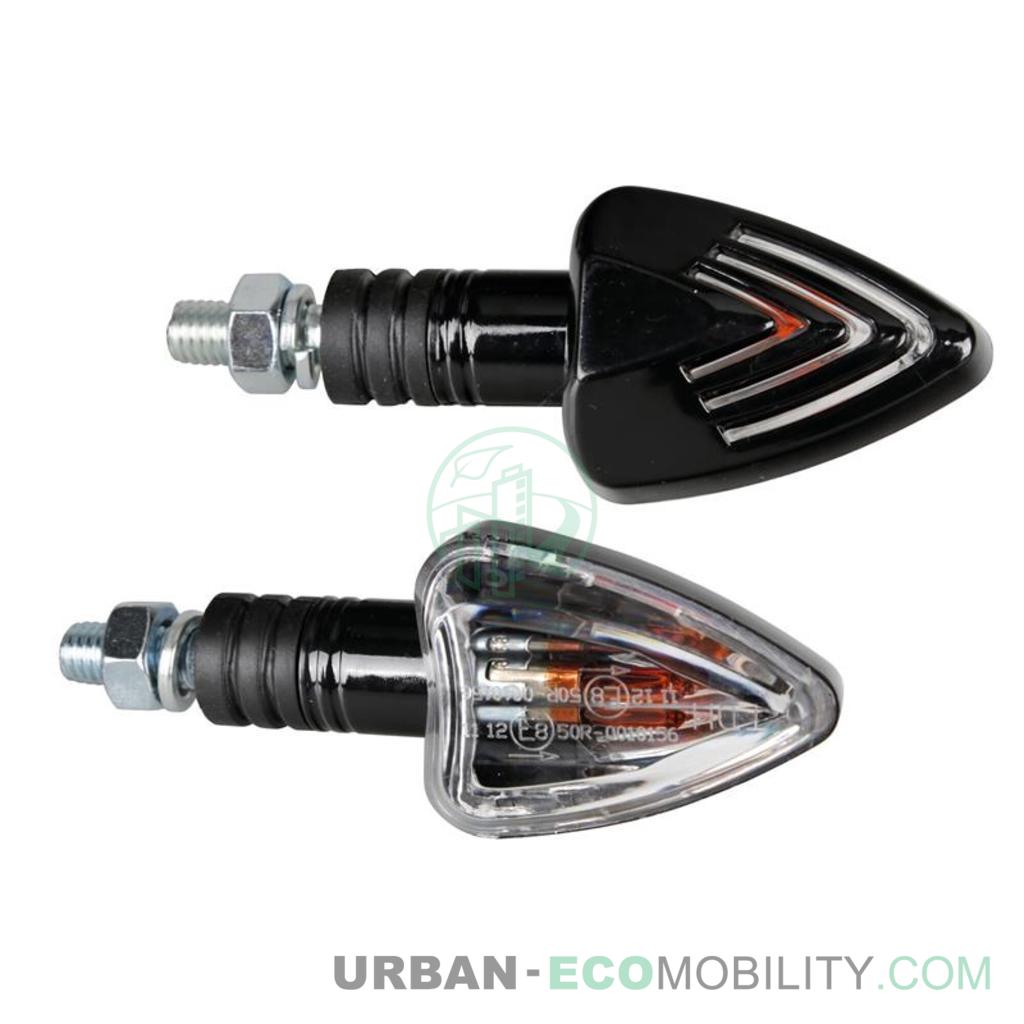 Pair of 21W indicators FOCAL, black - LAMPA