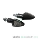 Arrow-2, clignotants à led - 12V LED - Noir - LAMPA