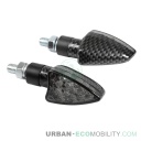 Arrow-2, clignotants à led - 12V LED - Carbone - LAMPA