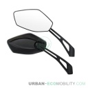 Pair of adaptable rearview mirrors INFINITY, M10 x 1,25 mm - LAMPA