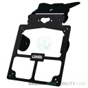 Universal license plate holder XTREME, black - LAMPA