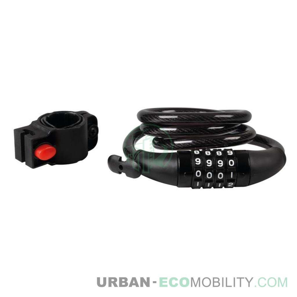 No-Ride Combi, câble antivol - 100 cm - LAMPA