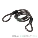 Anti-theft cable 80 cm, 6 mm diameter - LAMPA