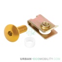 Fairing fixing clip kit, gold - LAMPA