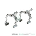 Brake shoes, front and rear - LAMPA