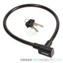 Câble antivol en acier Ø 12 mm - 65 cm - LAMPA