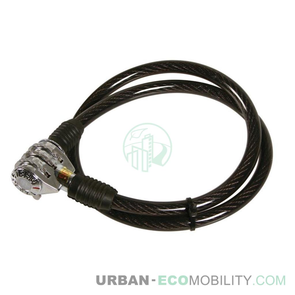 Câble antivol en acier Ø 8 mm - 65 cm - LAMPA