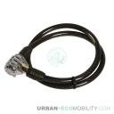 Câble antivol en acier Ø 8 mm - 65 cm - LAMPA