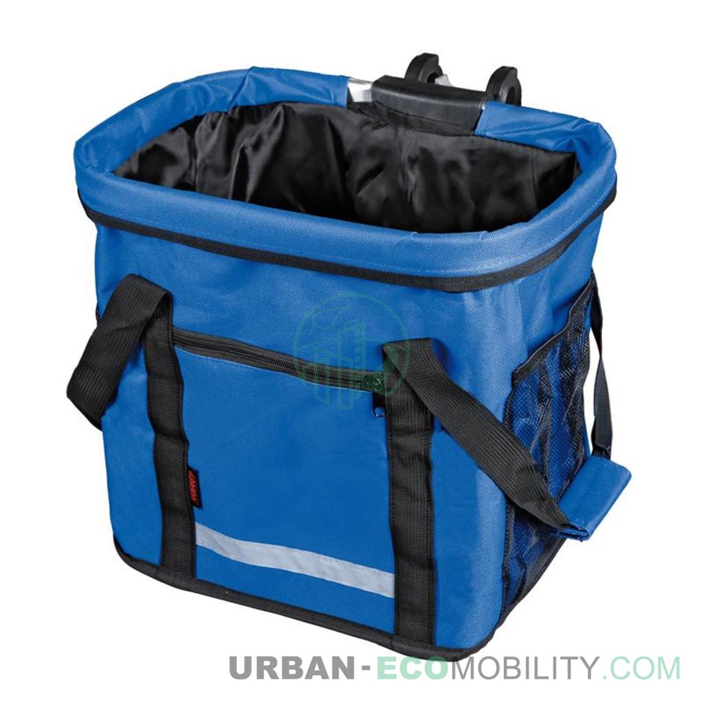 Fabric bicycle basket, 14 liters - LAMPA