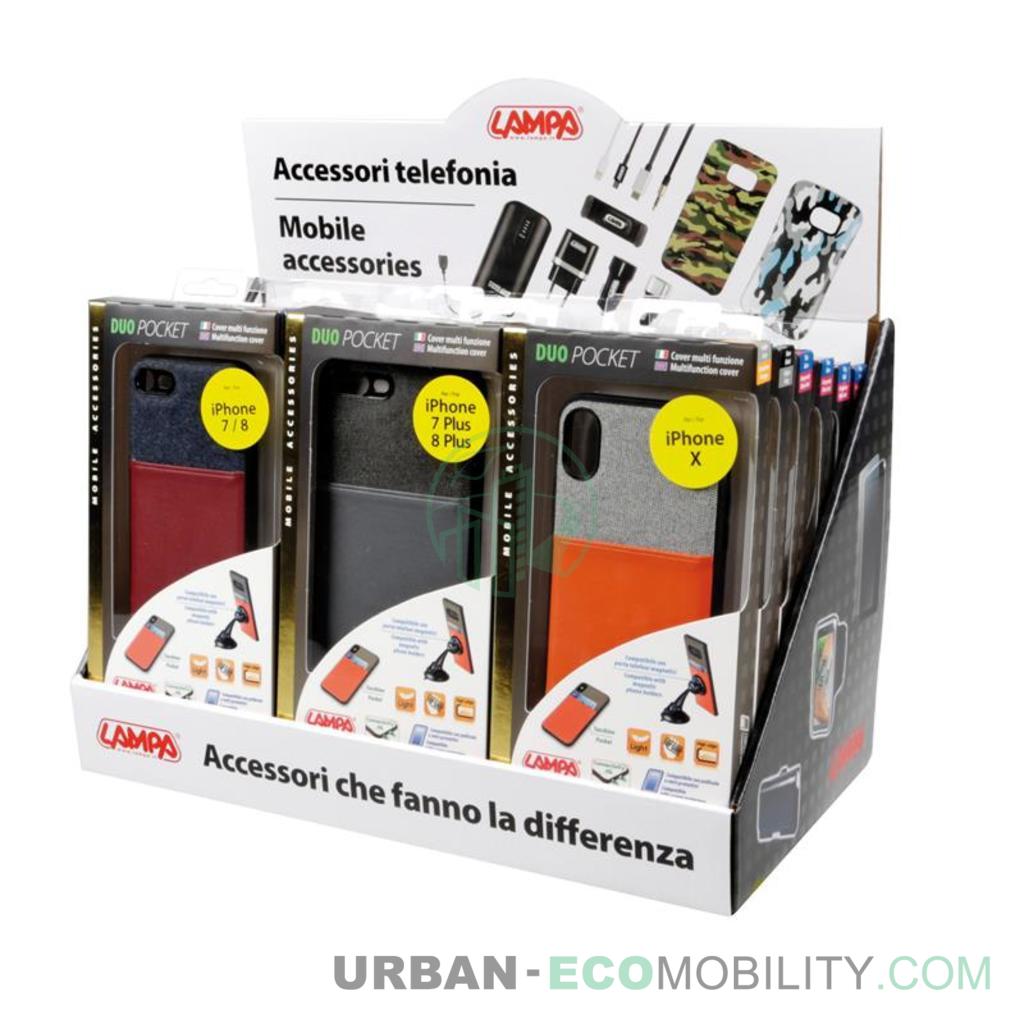 Présentoir de comptoir en carton, Cover Duo Pocket - LAMPA