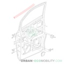 Exterior door gasket - SILENCE