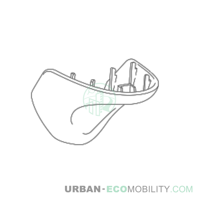 Cache de support de rétroviseur gauche - SILENCE