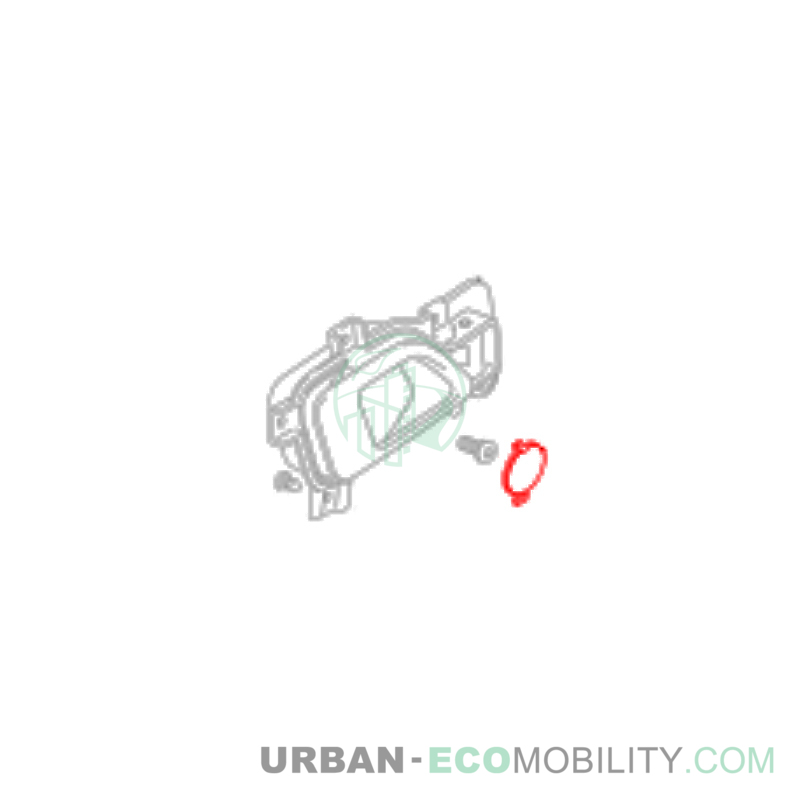 Handle fixing screw cover - SILENCE