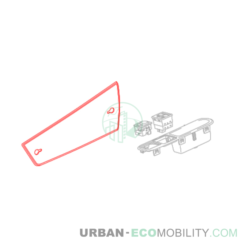 Garniture de portière gauche - SILENCE