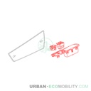 Ensemble interrupteurs de portière gauche - SILENCE