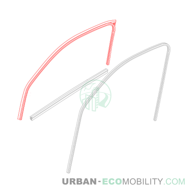 Right door interior gasket - SILENCE