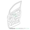 Portière droite brute - SILENCE