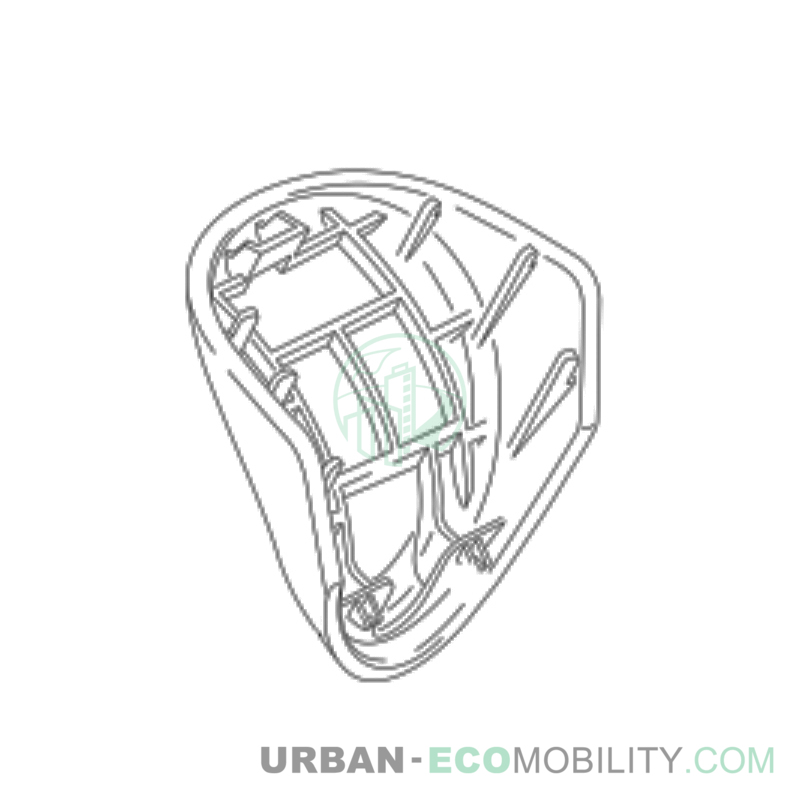 Right mirror support cover - SILENCE