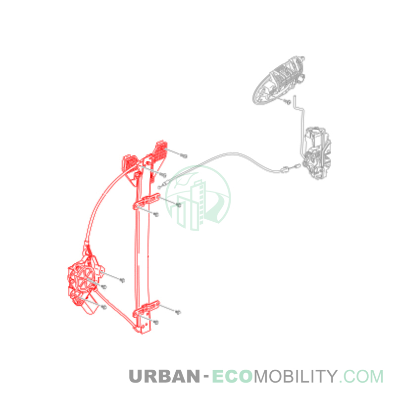 Lève-vitre droit - SILENCE