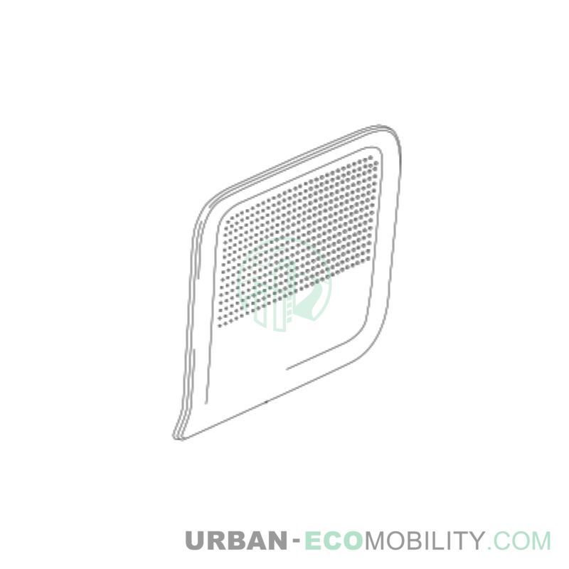 Black inner plastic, right door - SILENCE