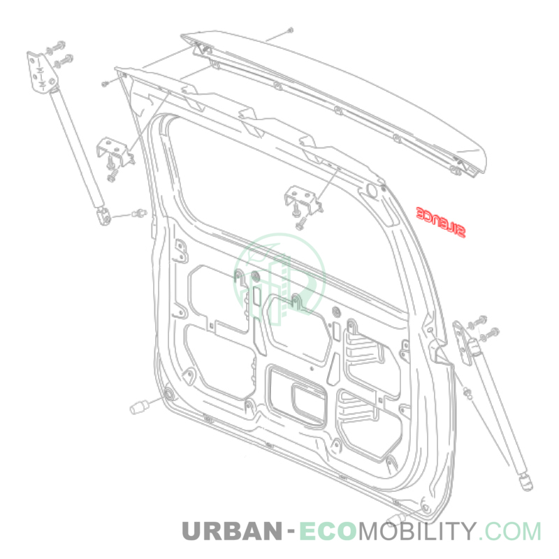 SILENCE logo on trunk - SILENCE