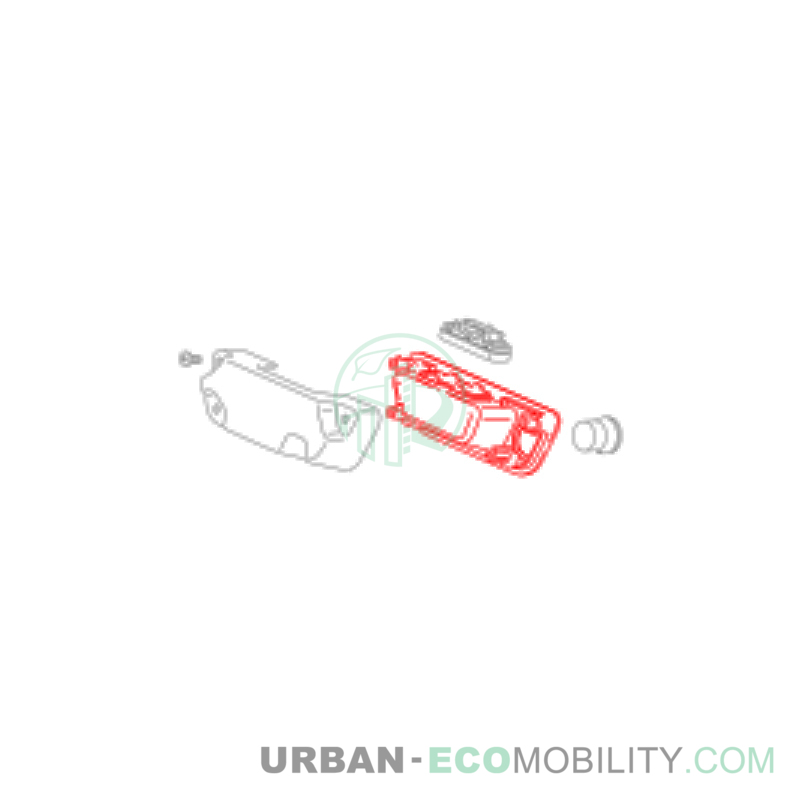 Trunk handle fairing - SILENCE