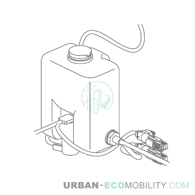 Windshield washer fluid reservoir - SILENCE