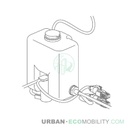 Windshield washer fluid reservoir - SILENCE