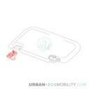 Sun visor hook - SILENCE