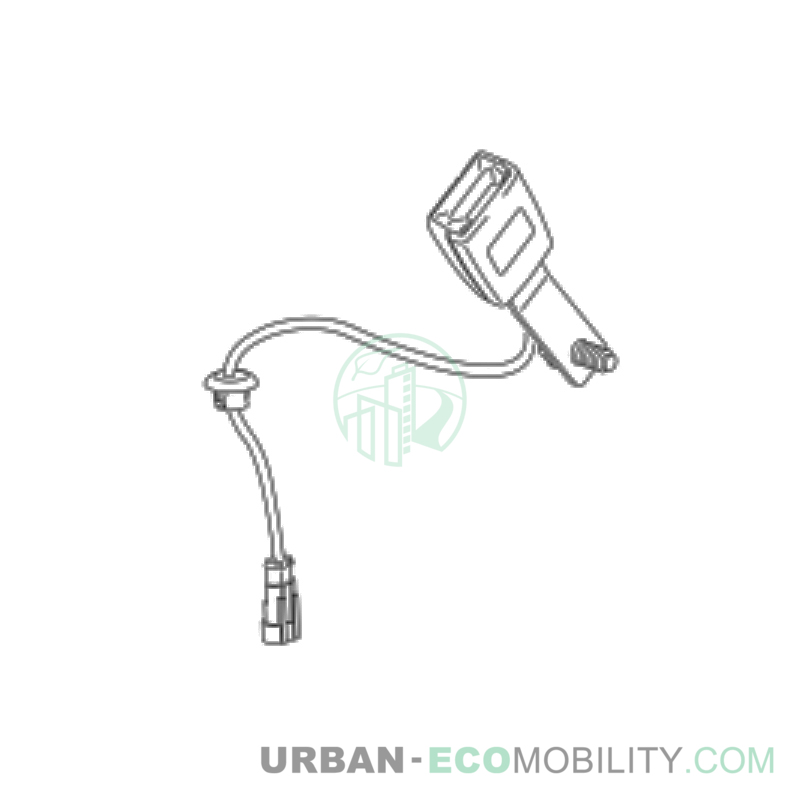 Seat belt clip - SILENCE
