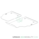 Driver and passenger mat kit - SILENCE
