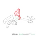 Cache avant intérieur gauche - SILENCE