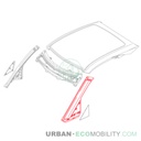 Left windshield pillar exterior cover - SILENCE