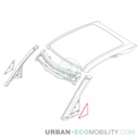 Left front triangle cover - SILENCE