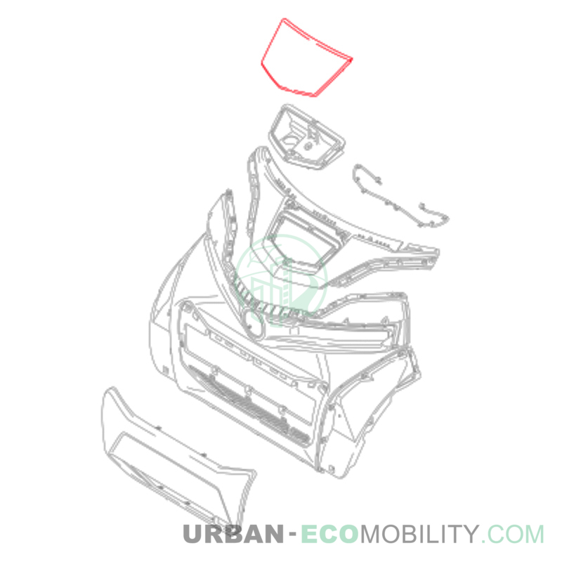 Front hood cover - SILENCE