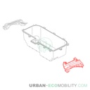 Left rear trunk support - SILENCE