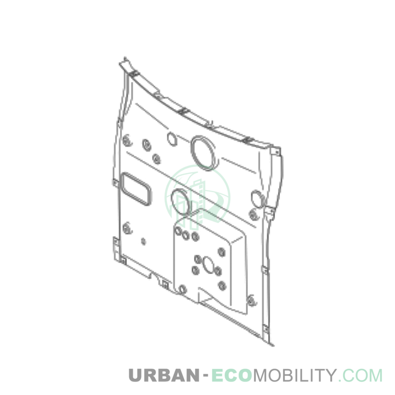 Front driver interior cover - SILENCE