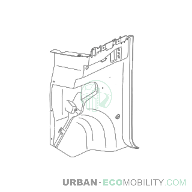 Left side inner plastic - SILENCE