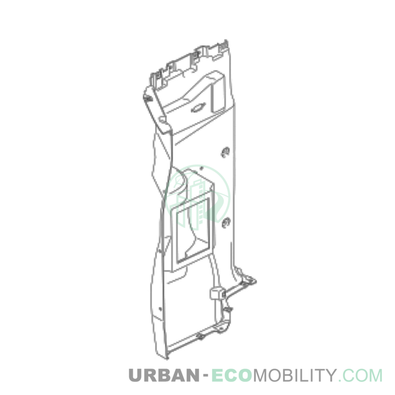 Plastique intérieur latéral droit - SILENCE