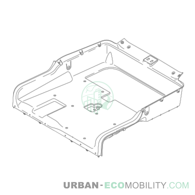 Inner lower plastic - SILENCE