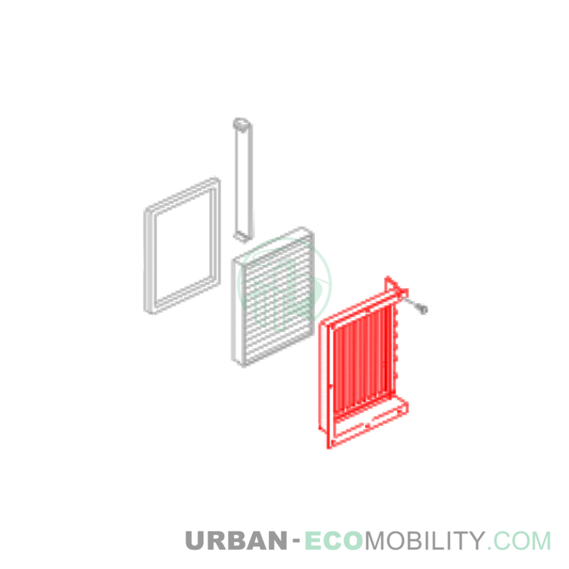 Grille de ventilation latérale - SILENCE