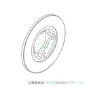 Front brake disc - SILENCE