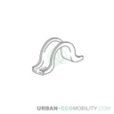 Patte gauche de fixation de direction - SILENCE