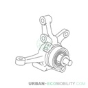 Left steering ball joint - SILENCE