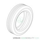 Tire 155 / 65, 14 75T Landgema - SILENCE