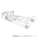 Right rear suspension arm - SILENCE