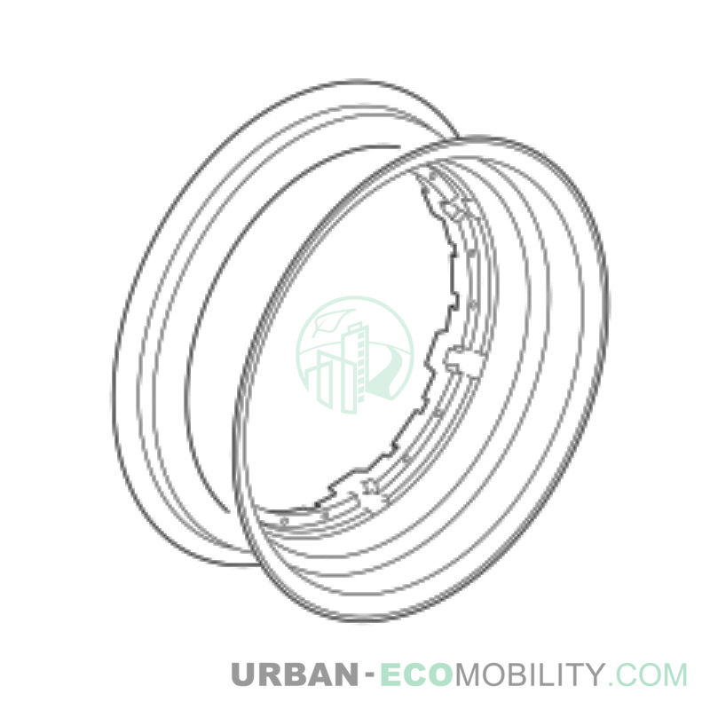 Rear wheel rim - SILENCE