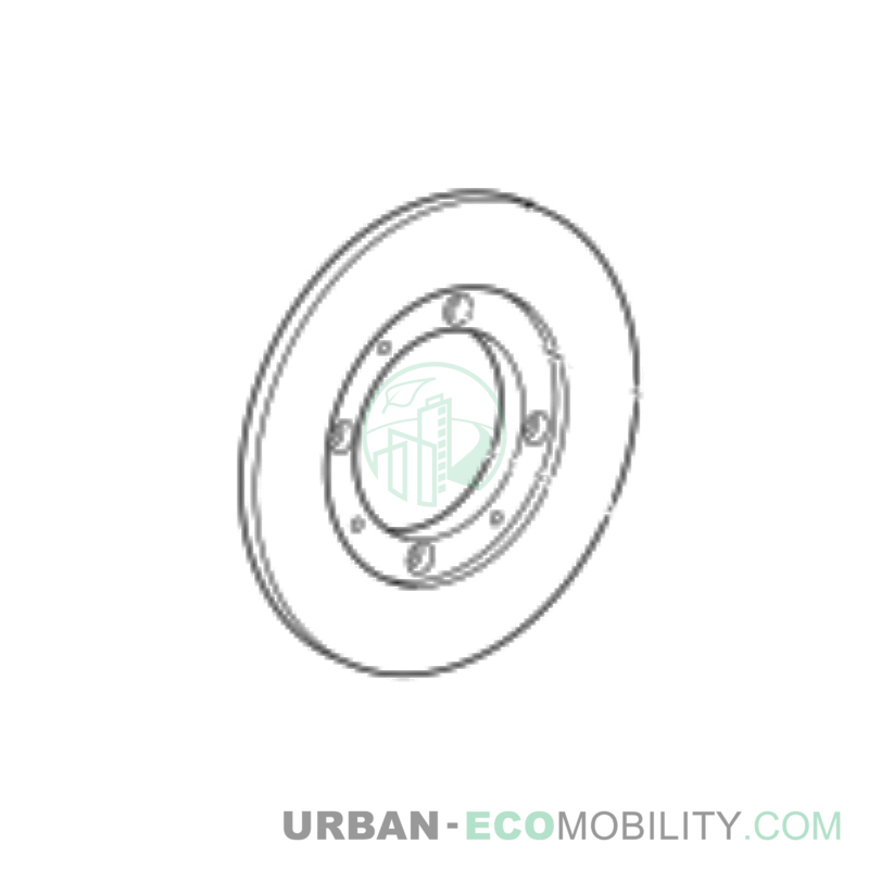 Rear brake disc - SILENCE